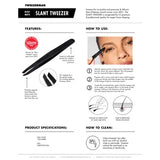 Tweezerman Black Matte Slant Tweezer
