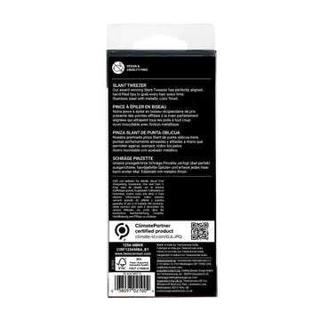 Tweezerman Black Matte Slant Tweezer