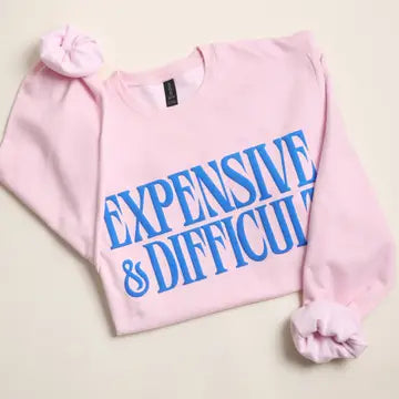 Expensive & Difficult Puff Midweight Sweatshirt