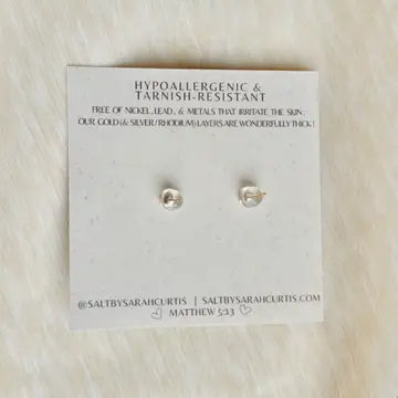 Star & Moon Studs | Gold | Tiny & Dainty Stud Earrings