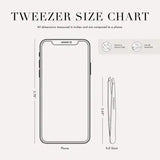 Tweezerman Black Matte Slant Tweezer