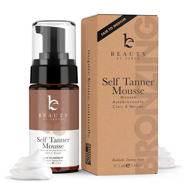 Self Tanner Body Tanning Mousse (3 Shades, 2 Sizes)