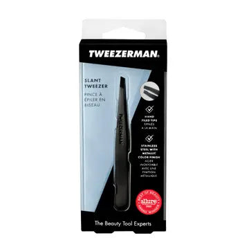 Tweezerman Black Matte Slant Tweezer