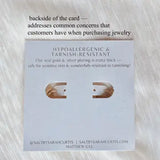 Chubbie Hoops | Gold | Everyday Hoop Earrings | Clasp Hoops